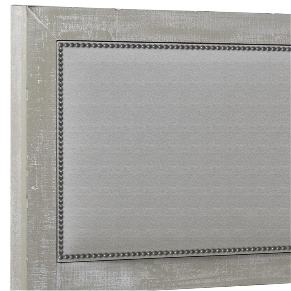Progressive Willow Queen Upholstered Headboard, Gray